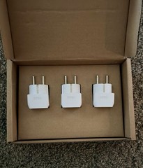 Amazon Basics 3-Pack Travel Plug Adapter Type E/F, Europe – France, Germany,…
