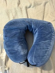 Cabeau Premium Grey Inflatable Air Evolution Travel Neck Pillow