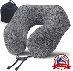 Almohada de viaje para el cuello para dormir en el reposacabezas en vuelo NEW US
