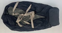 NEW Swiss Army Grey Packable Duffle Bag w/ tan straps (24 x 9 x 8) FREE shipping
