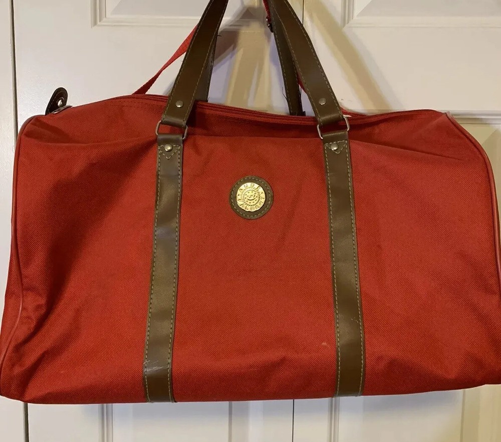 Aude Falbert travel bag cosmetic bag Sports Red Orange