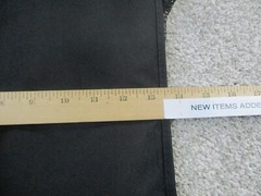 Brookstone Care Organizer Black Zip Pockets Adjustable Vintage EUC