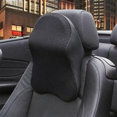 Car Seat Headrest Pillow Neck Support Cushion Pad Soft Memory Foam Breathable