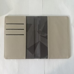New Decoded Vegan Leather Passport Wallet For Men & Women – Clay/Beige