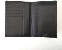 BMW Passport Card Multi Case Holder Leather in Black USED Mint Condition From JP