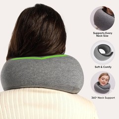 Neck Pillow Travel Memory Foam 360 Ergonomic Design Ostrichpillow Go Pillows
