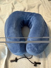 Cabeau Premium Grey Inflatable Air Evolution Travel Neck Pillow