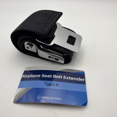 Adjustable Seat belt Extender For Airplanes (Up To 24”)