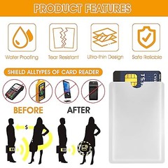 Ouligay 10PCS RFID Blocking Sleeves – Credit Card Holder & Identity Card