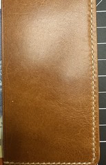 Leather Passport Holder – 100% Handmade, Veg Tan / Full Grain Leather.