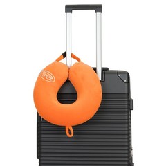 Von Dutch Orange Classic Memory Foam Travel Neck Pillow