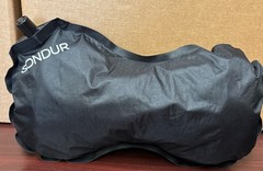 Sondur Black Inflatable Travel Pillow Sleeping Camping Airplanes