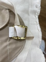 Vintage Money Belt! Zipper Compartment And 2 Snap Compartments. Adjustable Strap