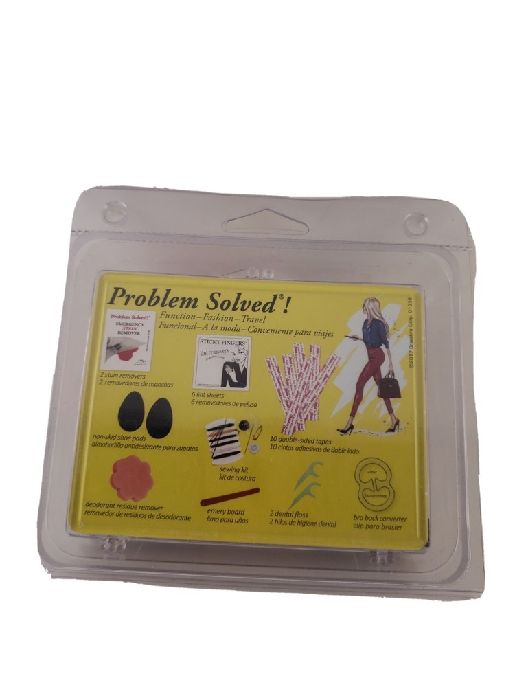 Brazabra Problem Solved 25 Pc Function Fashion Travel Kit For Emergencies