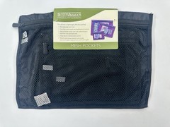 Magellan’s Stow-Aways Mesh Pocket Organizer Set of 3 Black Travel Packing Cubes