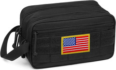 Toiletry Bag for Men – Dry Wet Separate Travel Toiletry Bag, Tactical Molle Dopp