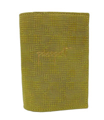 Passport Case Holder Cover Leather Embossed Gift Box Neon