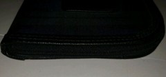 Blue Green Plaid classic Fabric Zip Travel Tie Case organizer