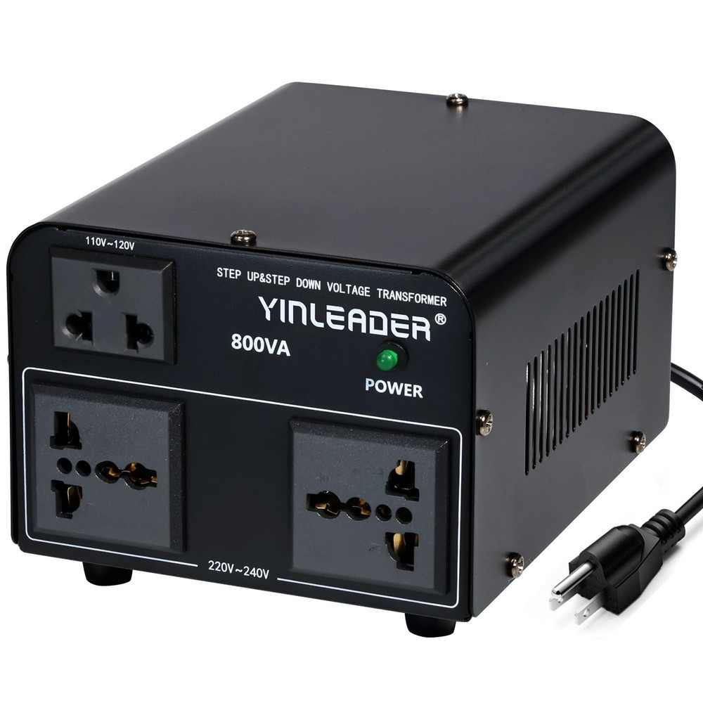 Yinleader 800W Voltage Converter Step Up 110V-120V to 220V-240V & Step Down 2…
