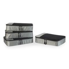 Retailer Essentials 4-Piece Packing Cubes Travel Accessories Set Space-Saving