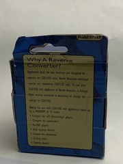 *NEW* VOLTAGE VALET 75 WATT REVERSE VOLTAGE CONVERTER USE WITH 220/240- V75RB