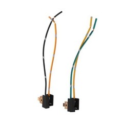 2Pcs H1 Headlight Socket Wiring Harness Connector Plug Adapter for Halogen LED