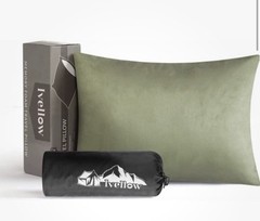 Ivellow Travel Pillow For Camping, Airplane,