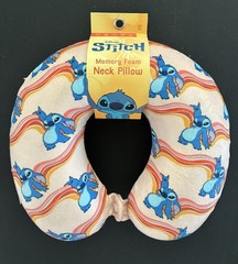 LILO & STITCH DISNEY TRAVEL NECK PILLOW MEMORY FOAM for children 3+