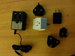 New 9 piece set all countries electric adapter plugs