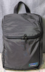Vintage L.L. Bean Personal Organizer Hanging Toiletry Bag Travel Kit Nylon KOREA
