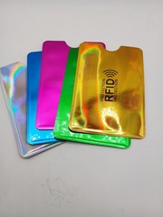 5 Pack – Anti Theft Personal Information Protection Sleeves Holder RFID Blocking