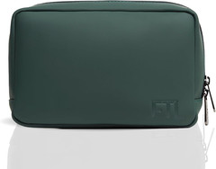 Toiletry Bag Organizer for Men – Water Resistant Vegan Leather Travel Dopp Kit –