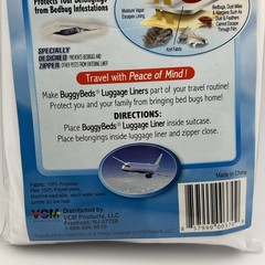 Buggy Beds Luggage Liner Carry On Suitcase 22x15x10″ ✅ 6 In 1 Travel Protection