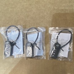 3 Pack Of 4 Digit Combination Locks