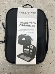 Case Mate Travel Tech Organizer for Device Accessories Black LOW PRICE
