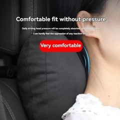 Universal Car Headrest Neck Pillow | Soft Adjustable Seat | Neck Support Cushion