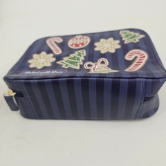 Bath & Body Works Baked with Love Cosmetic Bag Christmas Holiday NEW Retired