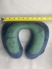 Cabeau Evolution S3 Travel Neck Pillow Memory Foam Aqua Blue Green Headrest