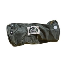 Roll Up Travel Toiletry Bag Organizer Nylon Snap Closure Zipper Pocket