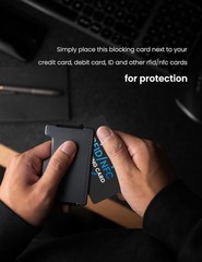 RFID Blocking Card 5Pack Bank Debit/Credit Card Protector Anti-Theft NFC Blocker