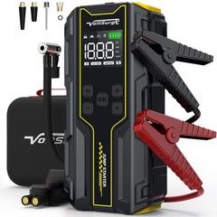Car Jump Starter with Air Compressor VoltSurge 6000A Peak 12V Battery Jumper