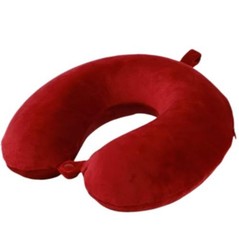 Travel Pillow Memory Foam U Shaped Neck Support Portable Headrest for Airplane