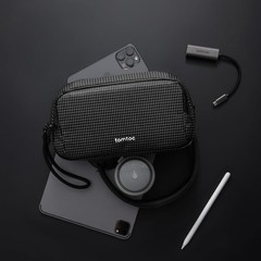 Versatile Electronics Storage Pouch for Cords, Power Banks and Personal Items