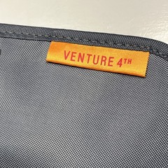 Venture 4TH Neck Wallet RFID Safe Blocking Travel Security Gray 3 Zip Pockets