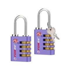 Forge Dual-Opening: Key or Combination Access Lock, TSA Approved Locks for Lu…