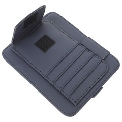 Car Sunshade Storage Bag Visor for Documents Holder Pocket Organizer Clip