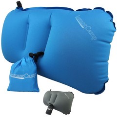 InstantCamp Ultralight Inflatable Backpacking Travel Camping Pillow – Compres…