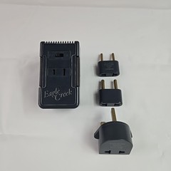 Eagle Creek Dual Wattage Converter w/ Caribbean/African/Asian Adapters-No. 40405