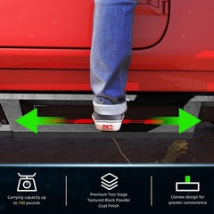 Customizable Two-Color Side Steps – Strong, Convenient & Supports Up to 700
