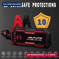 Car Jump Starter, 2500A Peak Jump Box,Battery Jumper Starter Portable,12V Car St
